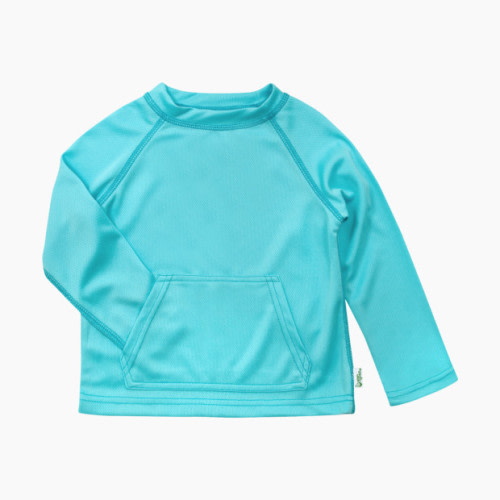 GREEN SPROUTS UPF50 Eco Breathable Sun Shirt - Aqua, 6-12 Months