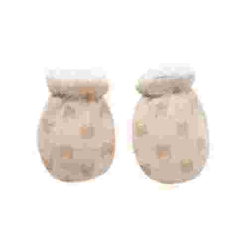 Dosaele Newborn Gloves Winter Baby Anti-Grab Mittens Full Finger Boys Girls Thicken Warmer Fleece Gloves Toddler Infant Mittens 11*8 CM