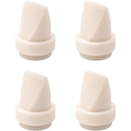 eufy Original Duckbill Valves (4-Pack) for Wearable Breast Pump E10/E20/S1/S1 Pro, Leak-Proof and Dust-Proof Breast Pump Replacement Parts