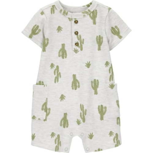 Carter's Child of Mine Baby Boy Romper, One-Piece, Sizes 0/3-24 Months