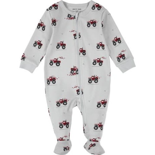 Organic Cotton Fitted Footie Pajamas
