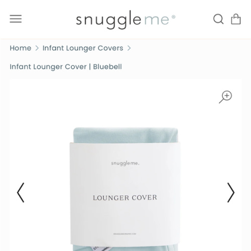 Infant Lounger Cover | Bluebell