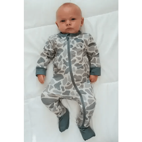 Baby Zip Up - Classic Deer Camo – BURLEBO
