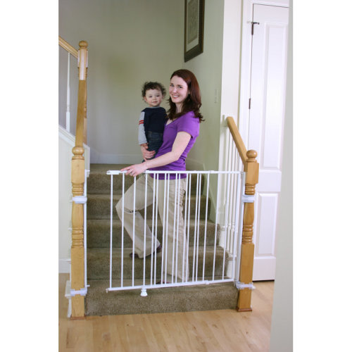 Regalo Top of Stairs Extra Tall Safety Gate & Reviews | Wayfair