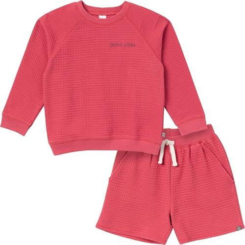 Modern Moments by Gerber Baby Boys 2-piece Long-sleeve Top & Short Set
