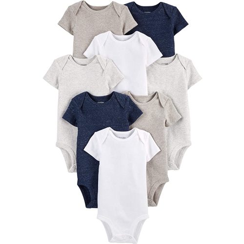 Simple Joys by Carter's unisex-baby 8-pack Short-sleeve Bodysuit