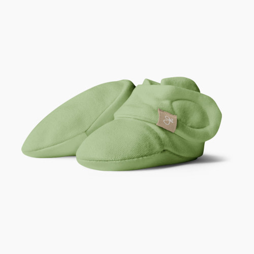 Goumi Kids x Babylist Bamboo & Organic Cotton Boots - Fern, 0-3 M
