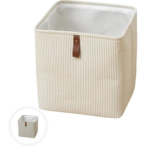 Cube Storage Bin 12x12 in,Closet Organizers Bin and Storage,Open Home Storage Bins,Cube Shelf Baskets for Organizing,For Clothing Storage, Toy Storage, Office Storage, Home Decoration
