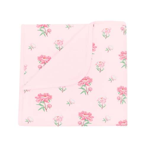 Baby Blanket in Sakura Peony 1.0