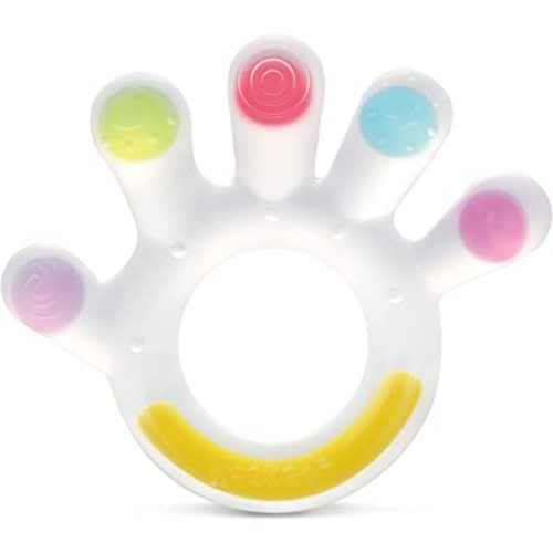 Haakaa Palm Teether - Soft Silicone Baby Soothing Teether Pacifier - Frozen Teething Toy for 3M+ Babies - BPA Free (1 Pack)