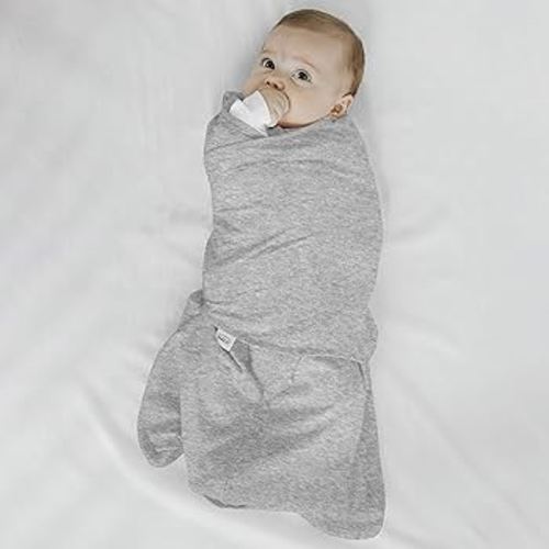 HALO Baby Sleeping Bag Swaddle | 1.5 TOG SleepSack | 100% Cotton, Heather Grey Sleeping Sack For Newborn Babies | Easy Zip Access Nappy Change | Wearable Blanket Grow Bag | Boys & Girls, 0-3 Months: Buy Online at Best Price in UAE - Amazon.ae