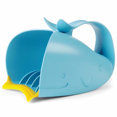 Skip Hop Moby Bath Tear-Free Waterfall Rinser Bath Cup, Blue