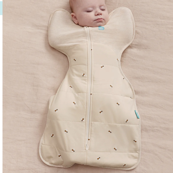 Swaddle Up™ 2.5 TOG Cotton Oatmeal Bees