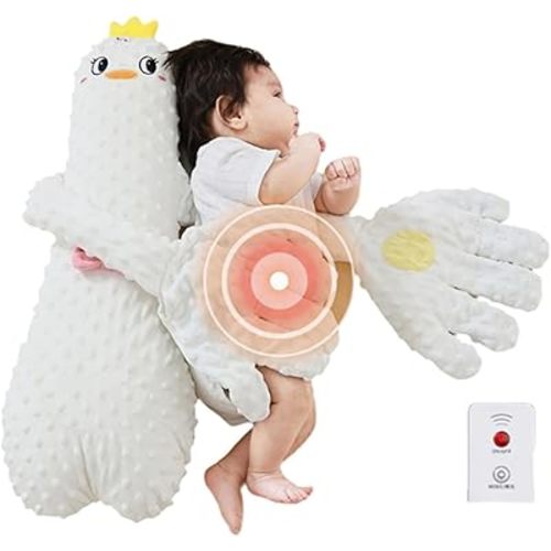 2025 Upgrade Model Baby Patter for Sleep,Baby Patting Pillow,Baby Butt Patter for Sleep,Soothing Baby Toy,Baby Startle Sleep Aid Companion,Patting Hand for Baby Sleep (Big Goose-Smart Slap)