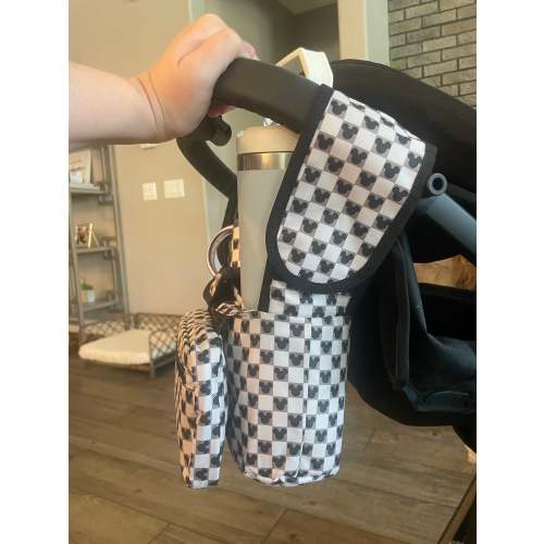 Magical Checkered Stroller Organizer