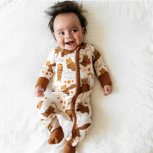 Beary Sleepy Zippy - Little Sleepies (newborn)