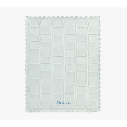 Cotton Knit Patchwork Organic Baby Blanket