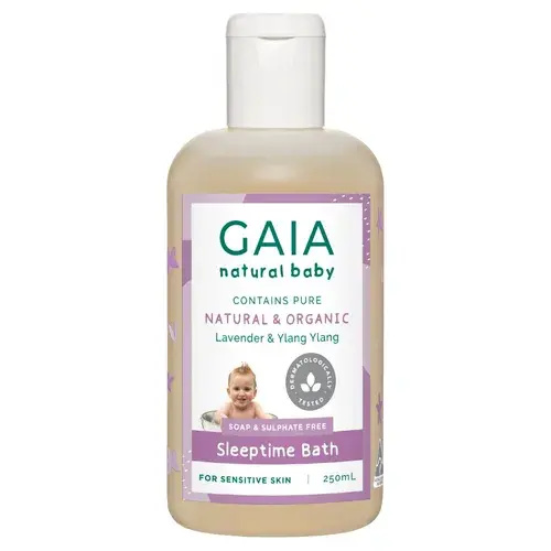 Gaia Baby Sleeptime Bath Wash 250ml | Baby Bunting AU
