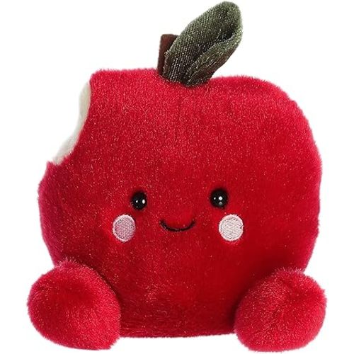 Aurora® Adorable Palm Pals™ Crisp Red Apple™ Stuffed Animal - Pocket-Sized Play - Collectable Fun - 5 Inches