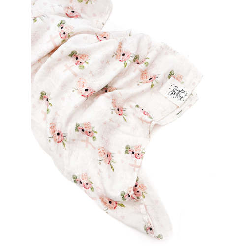 Daughter of the King Floral Swaddle Blanket – OUR HOUSE ABOVE