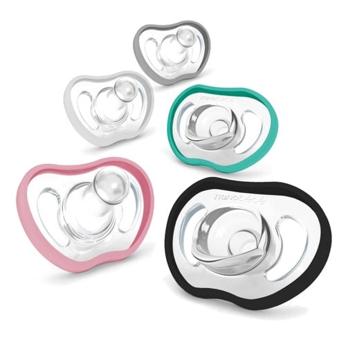 Flexy Active Pacifier - 4m+ Silicone Pacifier, 4-pack