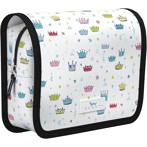SCOUT Bag of Tricks Pouch Bags With Two Interior Compartments, Fits Three Ounce Containers, Magnetic Closure, Baby Stuff, Hospital Bag, Travel Essentials