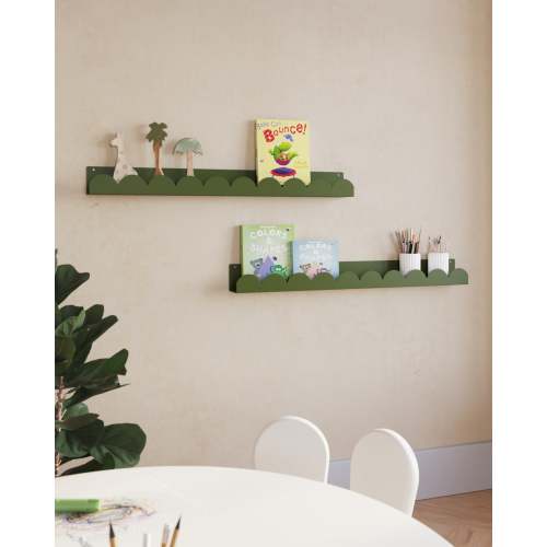 Fable Floating Shelf Set - Green