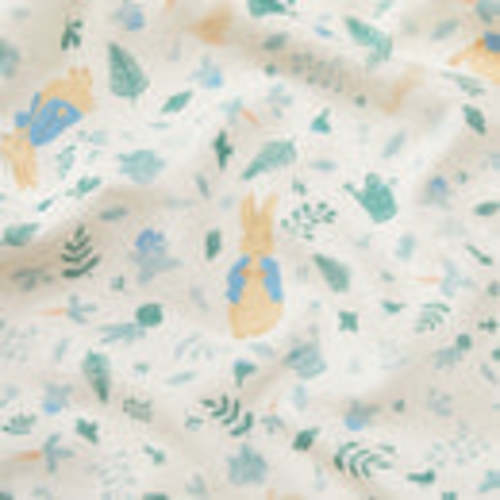 Peter Rabbit Organic Cotton Printed Bassinet Fitted Sheet | Nursery | MORI US