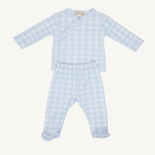 Cameron Cross-Front Set - Buckhead Blue Gingham