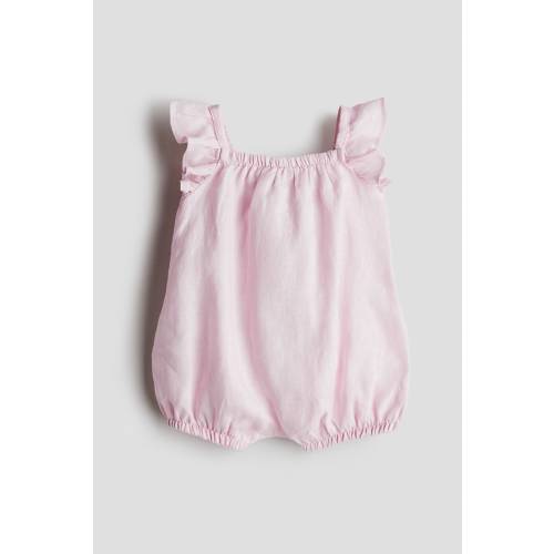 LINEN ROMPER SUIT