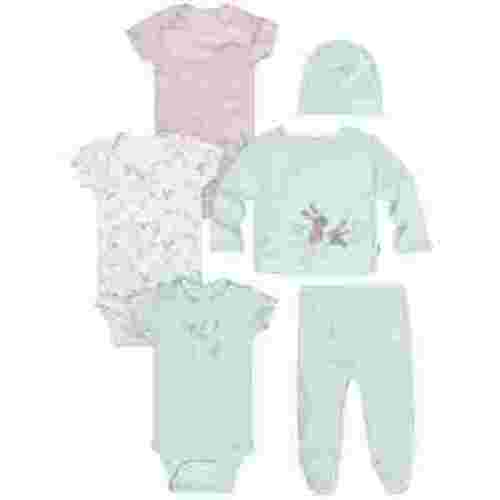 Gerber Baby Neutral 6-Piece Gift Set, Sizes Newborn - 3/6 Months