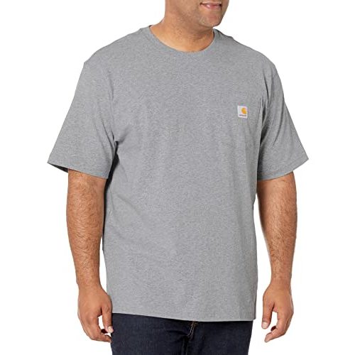 Carhartt Men's Loose Fit Heavyweight Short-Sleeve Pocket T-Shirt (Also Available in Big & Tall)