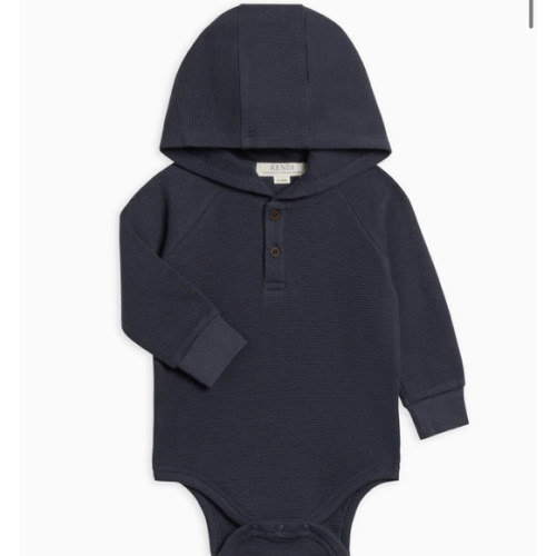 Cole Waffle Knit Hoodie Bodysuit