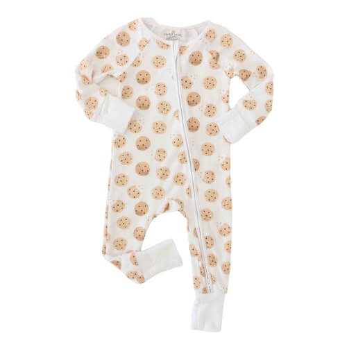 Cookie Crumble Convertible Zip Romper | Caden Lane