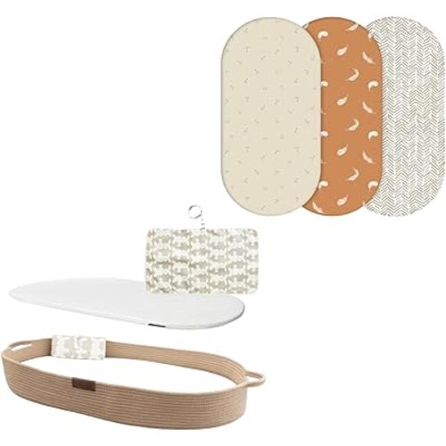 Changing Basket with Bassinet Sheets
