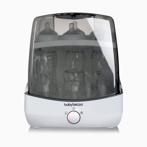 Baby Brezza SuperFast Sterilizer Dryer - White On White