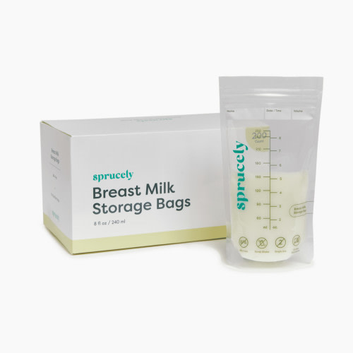 Sprucely Milk Storage Bags - 100