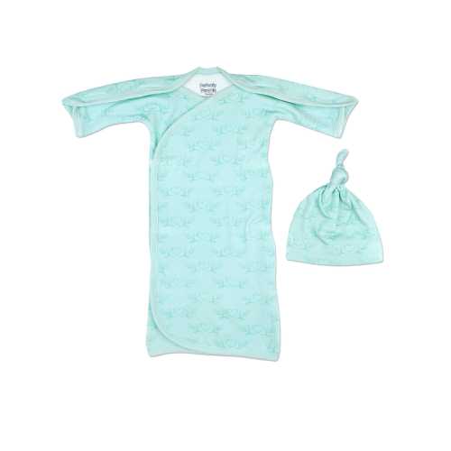 Aria Bamboo NIC-Crossover Baggette, NICU-Friendly Preemie Clothes . Sizes: Teeny (2-4lbs), Preemie (3-6lb), and Take Me Home (5-8lbs)