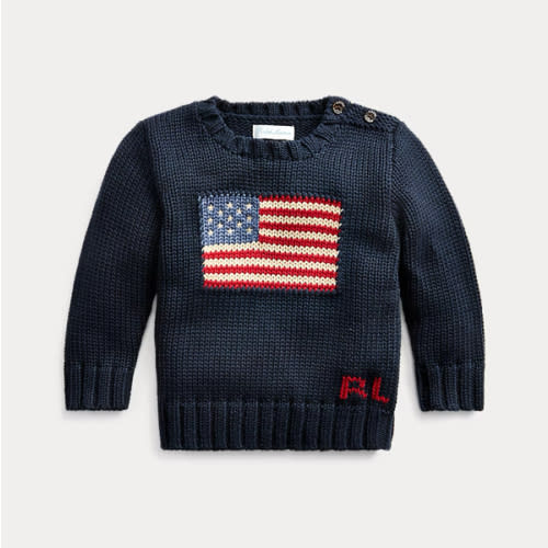 Baby Boy The Iconic Flag Sweater | Ralph Lauren
