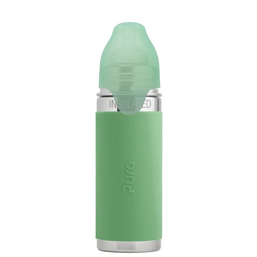 Kiki™ 7oz Insulated Baby Bottle - Moss Green