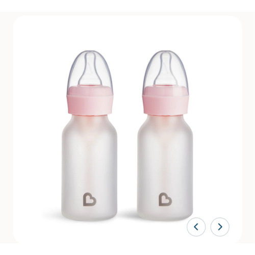 Bond® Silicone Glass Bottle 4oz or 8oz, 2pk | Munchkin