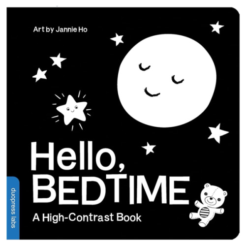 Hello, Bedtime: A High-Contrast Board Book for Babies, Perfect for a Shower Gift (High-Contrast Books, 7)