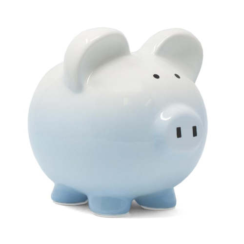 Personalized Ombre Piggy Bank
