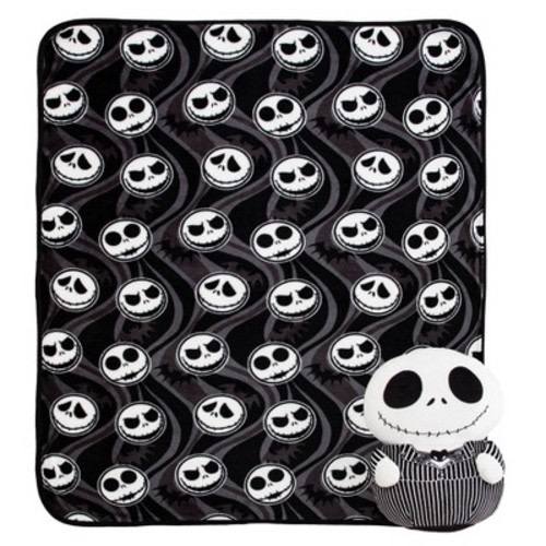 40"x50" Disney The Nightmare Before Christmas Silk Touch Kids' Throw Blanket and HD Hugger