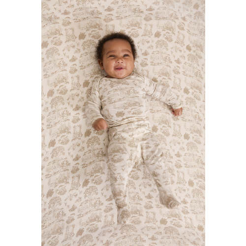 Ecru Toile Baby Sleep Set