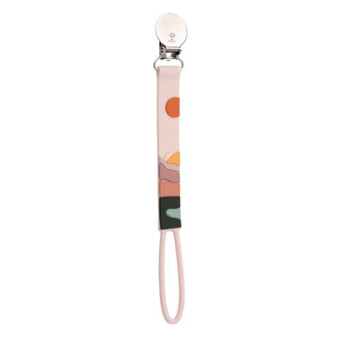 Silicone Pacifier Clip - Canyon Sunset