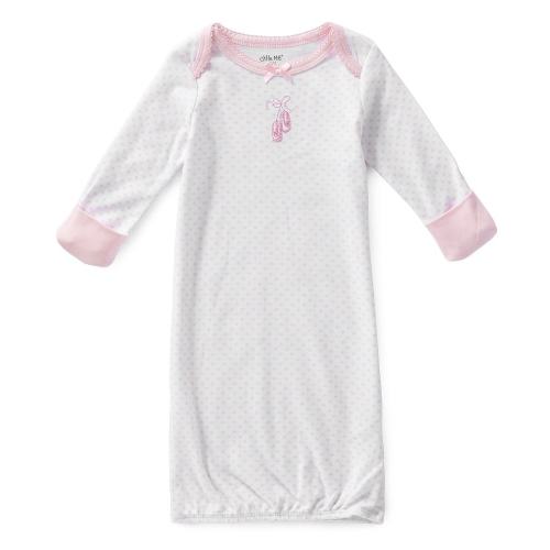 Little Me Baby Girls Prima Newborn-3 Months Ballerina Sleeper Gown