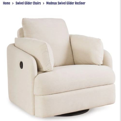 Modmax Swivel Glider Recliner
