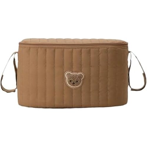 Multifunctional Baby Strollers Hanging Bag Container with Spacious Design Water Proofing Fabric for Shopping