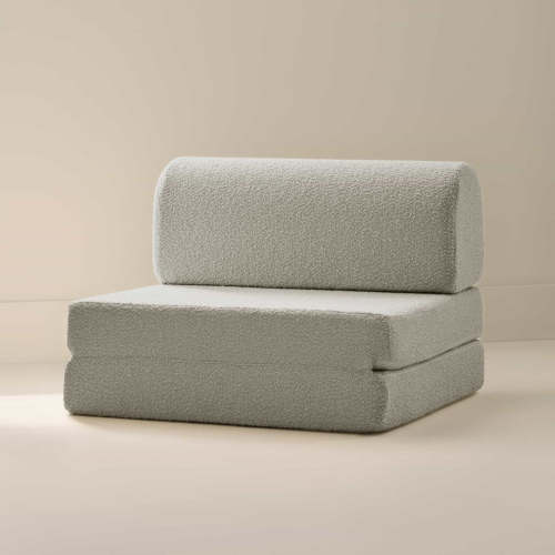 Dusty Sky Blue Modular Couch | Boucle | House of Noa